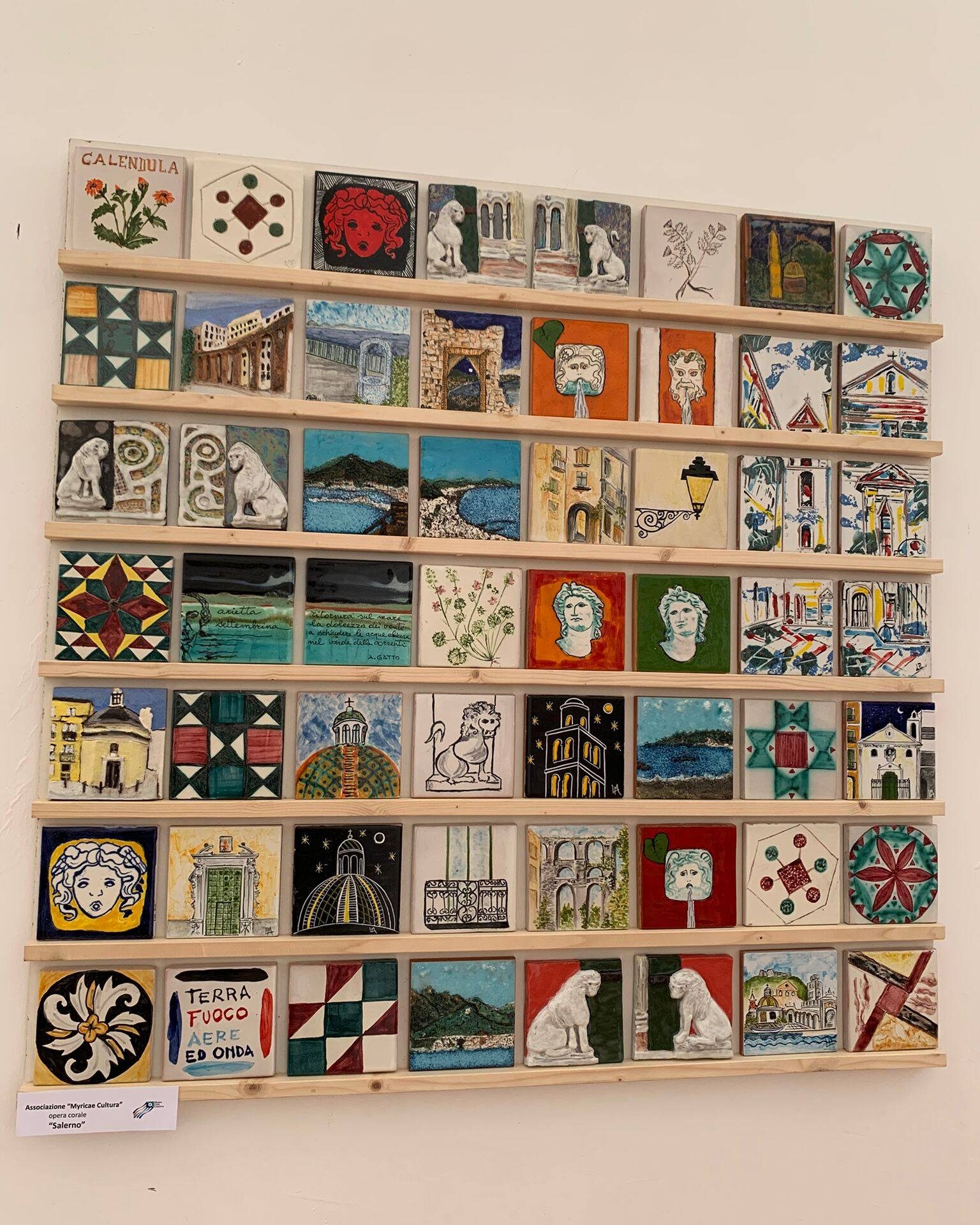 Pannello ceramico Salerno